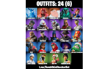 UNIQUE - Peter Griffin, Polar Peely, Valeria [24 Skins, 40 Axes, 34 Emotes, 44 Gliders and MORE!]