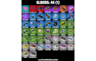 UNIQUE - Peter Griffin, Polar Peely, Valeria [24 Skins, 40 Axes, 34 Emotes, 44 Gliders and MORE!]