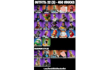 UNIQUE - Solid Snake Max, Reaper Axe, Peter Griffin Max [22 Skins, 450 Vbucks, 27 Axes, 21 Emotes, 28 Gliders and MORE!]