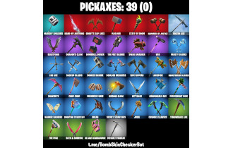 UNIQUE - Wolverine, Mandalorian [31 Skins, 350 Vbucks, 39 Axes, 39 Emotes, 47 Gliders and MORE!]