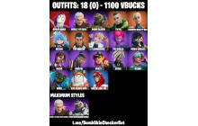 UNIQUE - Spider Gwen, Doom Slayer Astro Armor [18 Skins, 1100 Vbucks, 27 Axes, 22 Emotes, 27 Gliders and MORE!]