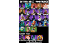 UNIQUE - Solid Snake Max, Peter Griffin Max [23 Skins, 400 Vbucks, 28 Axes, 25 Emotes, 28 Gliders and MORE!]