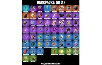 UNIQUE - Dark Bomber, Omegarok Max [21 Skins, 500 Vbucks, 45 Axes, 37 Emotes, 49 Gliders and MORE!]