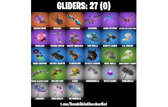 UNIQUE - Peter Griffin, Polar Peely [17 Skins, 27 Axes, 21 Emotes, 27 Gliders and MORE!]