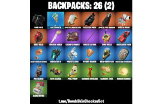 UNIQUE - John Wick, Jackie [5 Skins, 15 Axes, 9 Emotes, 15 Gliders and MORE!]