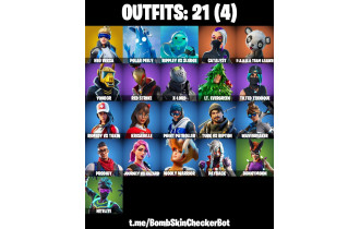 UNIQUE - Neo Versa, Polar Peely, Catalyst [21 Skins, 28 Axes, 63 Emotes, 33 Gliders and MORE!]