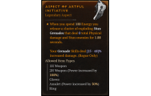 Aspect of Artful Initiative [Max Roll]