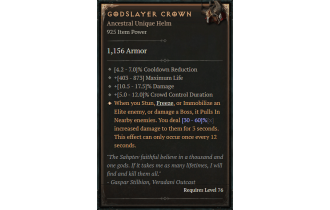 Godslayer Crown [ ⭐️ Affix: HIGH ROLL]