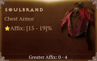 Soulbrand [ ⭐️ Affix: HIGH ROLL]