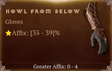 Howl from Below [ ⭐️ Affix: HIGH ROLL]