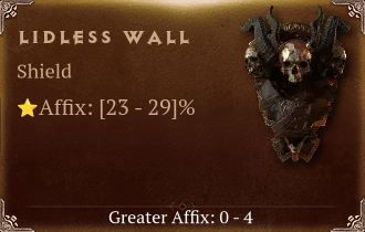 Lidless Wall [ ⭐️ Affix: HIGH ROLL]