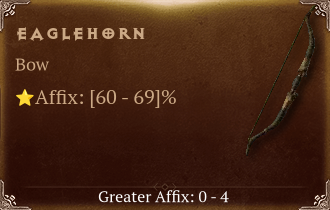 Eaglehorn [ ⭐️ Affix: HIGH ROLL]