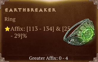 EarthBreaker [ ⭐️ Affix: HIGH ROLL]