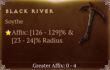 Black River [ ⭐️ Affix: HIGH ROLL]