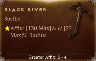 Black River [ ⭐️ Affix: MAX ROLL]