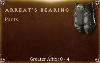 Arreat's Bearing [ ⭐️ Affix: HIGH ROLL]