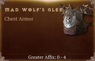 Mad Wolf's Glee [ ⭐️ Affix: HIGH ROLL]