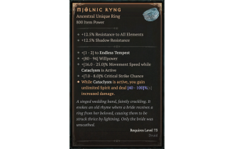 MjÖlnic Ryng [ ⭐️ Affix: MAX ROLL]