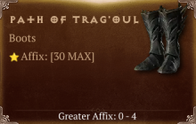 Path of Trag'oul [ ⭐️ Affix: MAX ROLL]