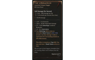 The Umbracrux [ ⭐️ Affix: HIGH ROLL]