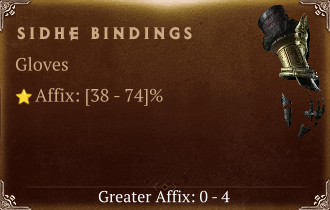 Sidhe Bindings [ ⭐️ Affix: HIGH ROLL]