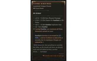 Sidhe Bindings [ ⭐️ Affix: HIGH ROLL]