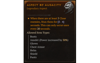 Aspect of Audacity [Max Roll]