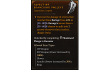 Aspect of Branching Volleys [Max Roll]