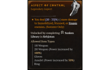 Aspect of Control [Max Roll]