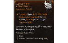 Aspect of Efficiency [Max Roll]