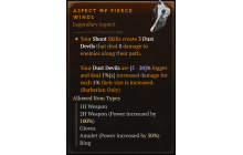 Aspect of Fierce Winds [Max Roll]