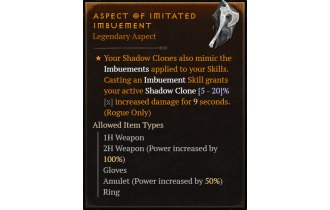 Aspect of Imitated Imbuement [Max Roll]