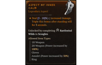 Aspect of Inner Calm [Max Roll]