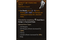 Aspect of Piercing Cold [Max Roll]