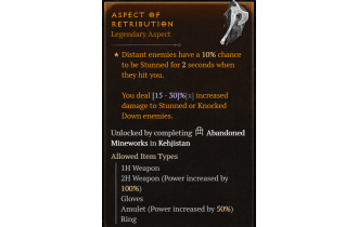 Aspect of Retribution [Max Roll]