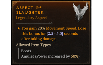 Aspect of Slaughter [Max Roll]