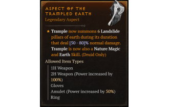 Aspect of the Trampled Earth [Max Roll]