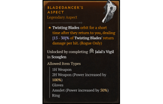 Bladedancer's Aspect [Max Roll]