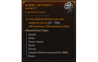 Blood Getter's Aspect [Max Roll]