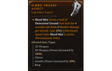 Blood-Soaked Aspect [Max Roll]