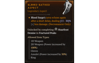 Blood-bathed Aspect [Max Roll]