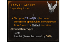 Craven Aspect [Max Roll]