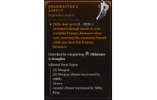 Edgemaster's Aspect [Max Roll]