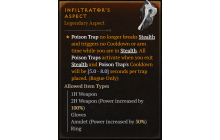 Infiltrator's Aspect [Max Roll]