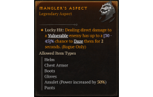 Mangler's Aspect [Max Roll]