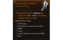 Shattered Aspect [Max Roll]