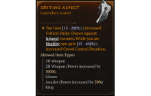 Smiting Aspect [Max Roll]