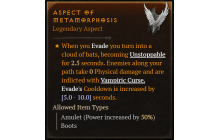 Aspect of Metamorphosis [Max Roll]