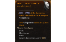 Spirit Bond Aspect [Max Roll]