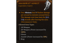 Shademist Aspect [Max Roll]